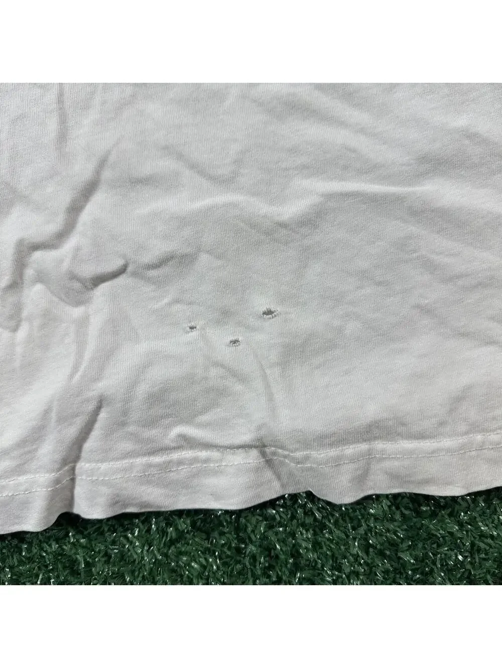 Retro Y2K Nike basic white cotton short sleeve shirt shirt small grunge